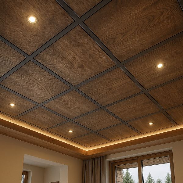 The PANELOK LUX Beaumont Oak Loft collection in an interior